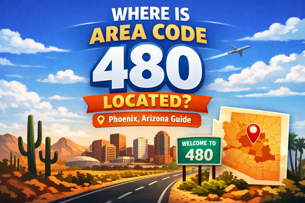 Where Is Area Code 480 Located? | Cities, Map, Time Zone & Details
