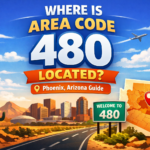 where is area code 480 located
