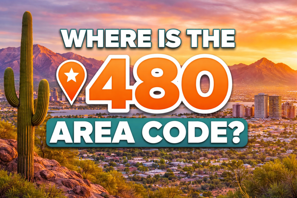 Where Is the 480 Area Code? A Complete Guide to Location, Cities, Time Zone & Scams