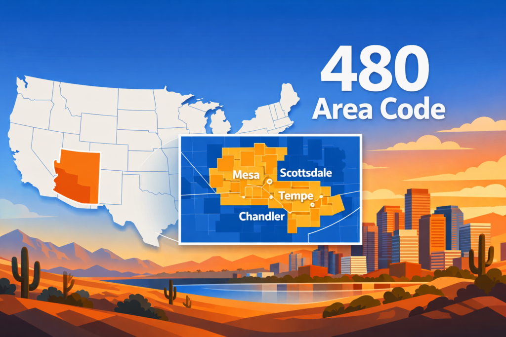 Where Is the 480 Area Code? A Complete Guide to Arizona’s East Valley Phone Code