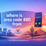 where is area code 480 from