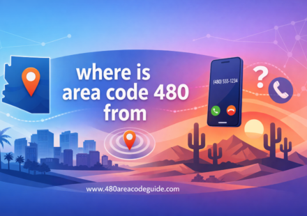 where is area code 480 from
