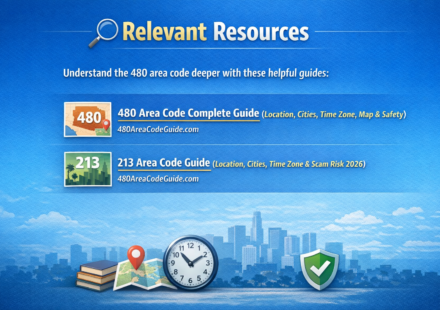 what area code is 480