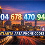 atlanta area phone code