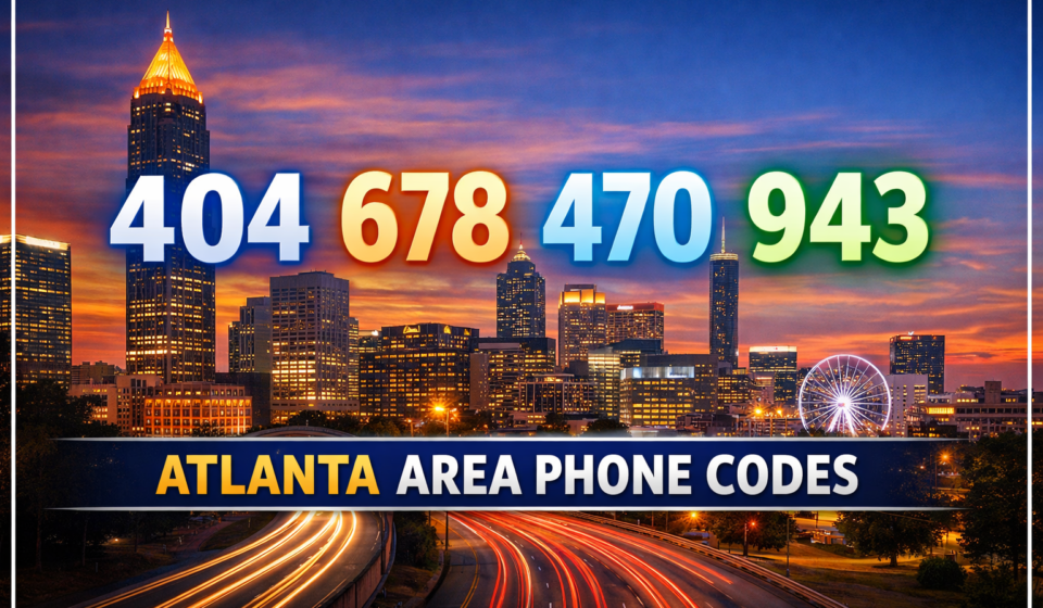 atlanta area phone code