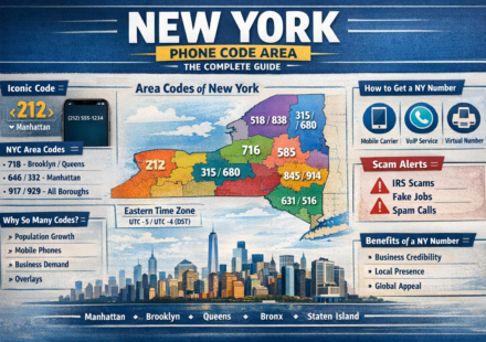 new york phone code area