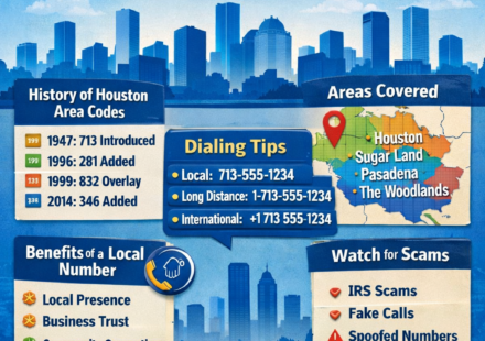 houston phone area code
