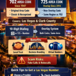 las vegas phone area codes