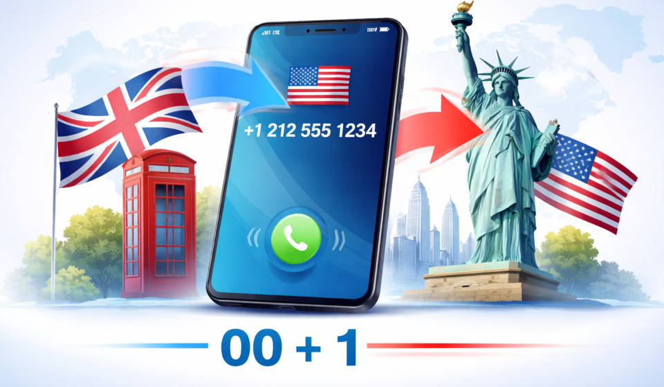 how to call the states from uk