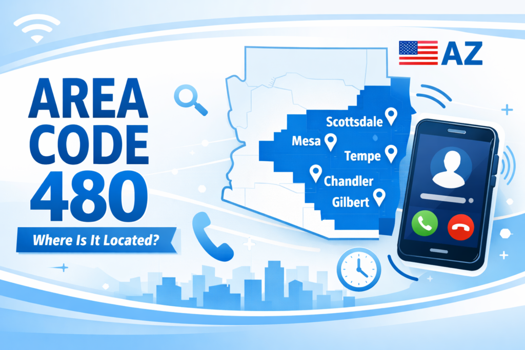 Where Is Area Code 480 Located?