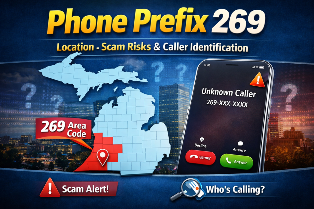 Phone Prefix 269: Location, Meaning, Scam Risks & How to Identify Unknown Calls