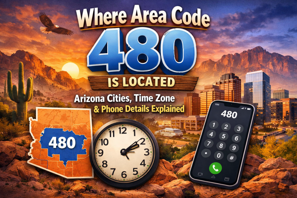 Where Area Code 480 Located? Complete Arizona Location Guide (USA)
