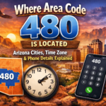 where area code 480