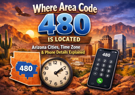 where area code 480