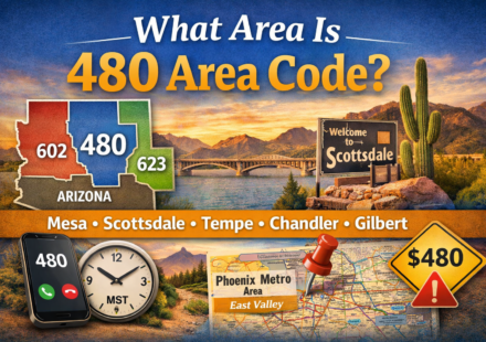 What Area Is 480 Area Code