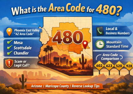 What Is the Area Code for 480