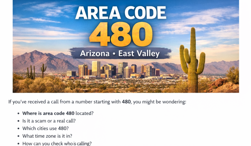 Area Code 480