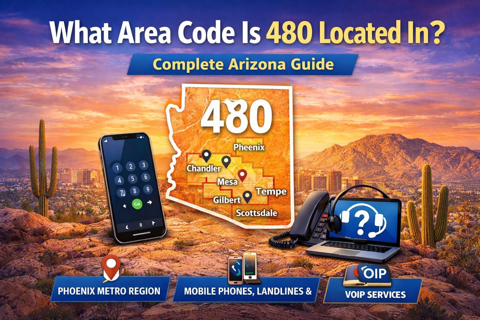 what area code is 480 located