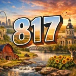 817 Area Code Location