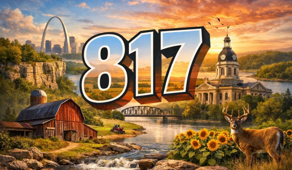 817 Area Code Location