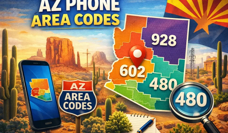 AZ Phone Area Codes