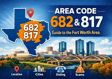 Area Code 682 817