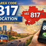Area Code 817 Location
