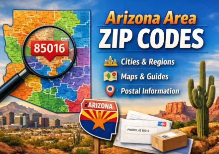 Arizona Area ZIP Codes