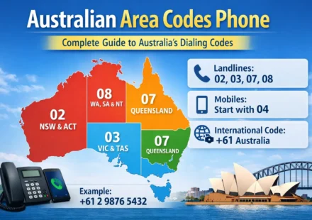 Australian Area Codes Phone