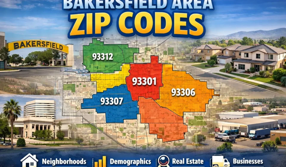 Bakersfield Area Zip Codes