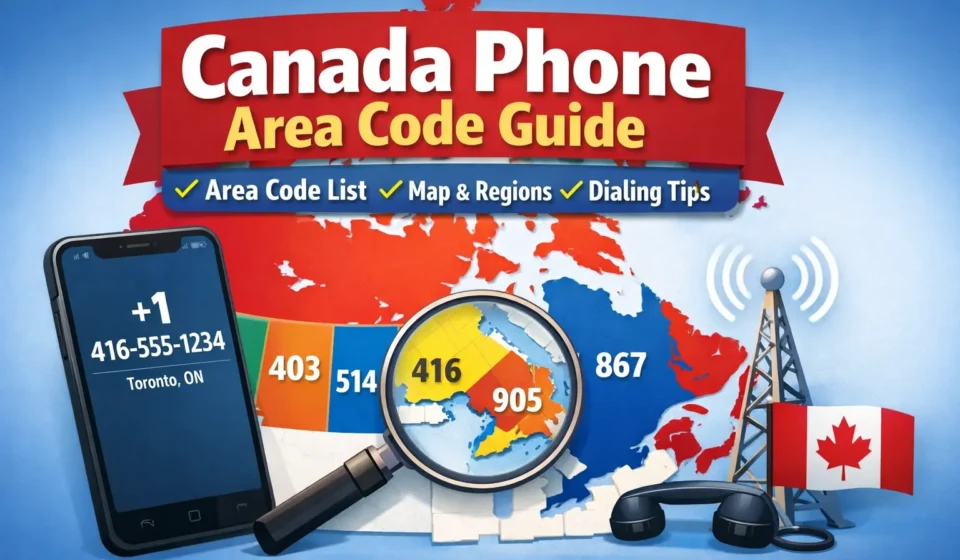 Canada Phone Area Code