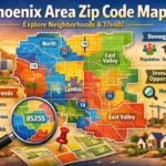 Phoenix Area Zip Code Map