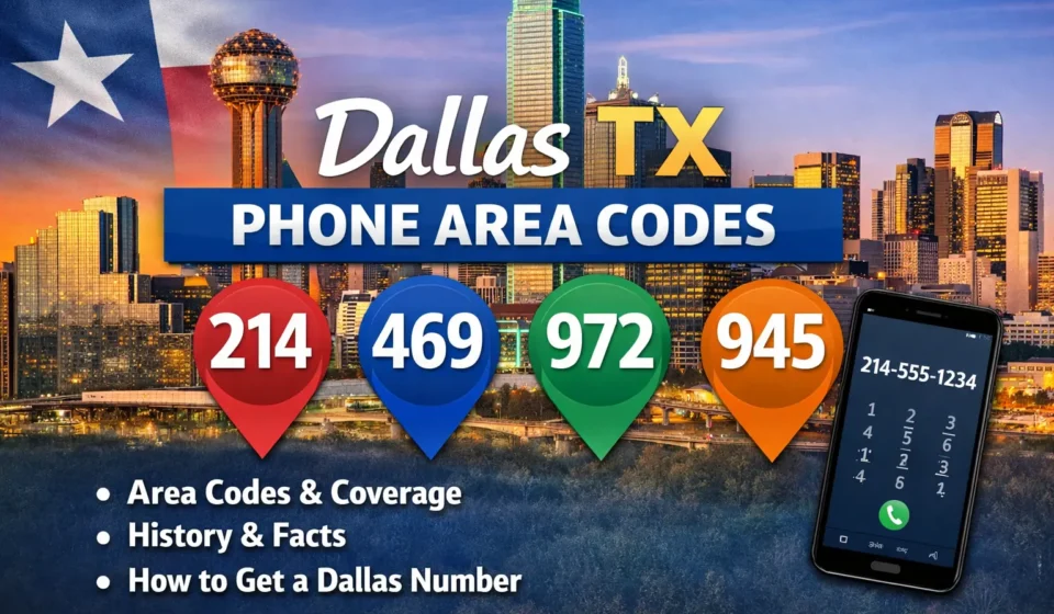 Dallas TX Phone Area Code