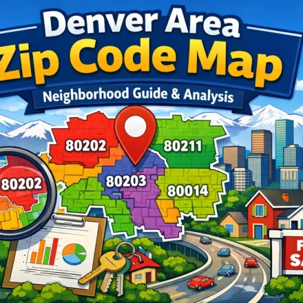 Denver Area Zip Code Map