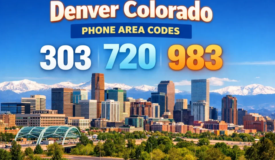 Denver Colorado Phone Area Code