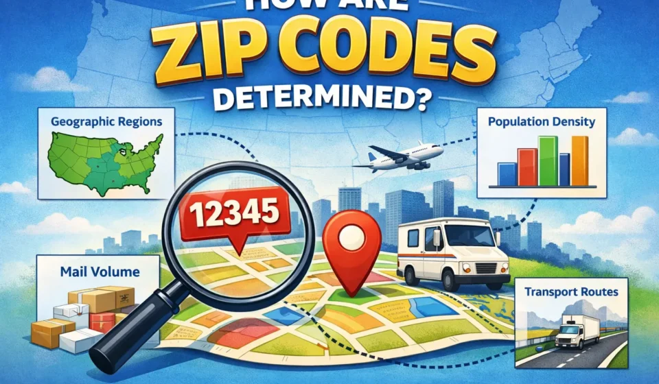 How ZIP codes are determined