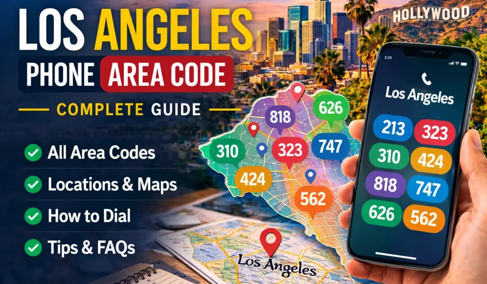 Los Angeles Phone Area Code