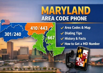 Maryland Area Code Phone