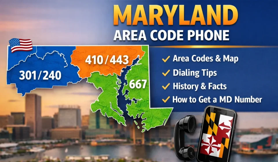Maryland Area Code Phone