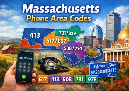 Massachusetts Phone Area Codes