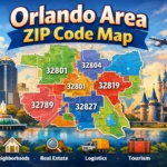 Orlando Area ZIP Code Map