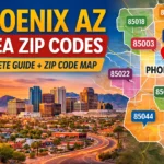 Phoenix AZ Area ZIP Codes