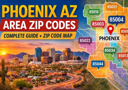 Phoenix AZ Area ZIP Codes