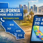 Phone Area Code California