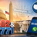 Phone Area Code for Washington DC
