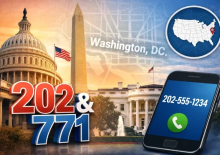 Phone Area Code for Washington DC