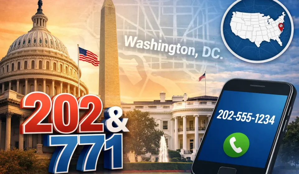 Phone Area Code for Washington DC