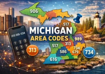 Phone Area Codes for Michigan