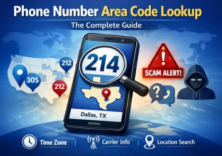 Phone Number Area Code Lookup