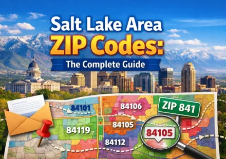 Salt Lake Area ZIP Codes